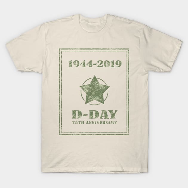 D-Day 75th Anniversary T-Shirt by valentinahramov